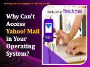 Why Can't Access Yahoo! Mail in Your Operating System?