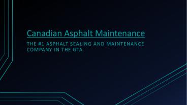 Asphalt Driveway Sealing Companies