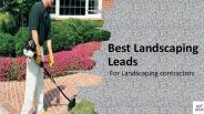 Get Best Landscaping Leads