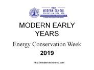 MODERN EARLY YEARS (2)