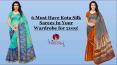 6 Must Have Kota Silk Sarees In Your Wardrobe for 2019!