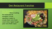 Own Restaurant Franchise