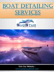 Boat Detailing Services