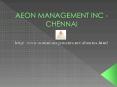 Aeon ((Management))) Inc Chennai Reviews ?.././ PowerPoint PPT Presentation