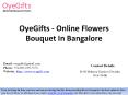 OyeGifts - Online Flowers Bouquet In Bangalore PowerPoint PPT Presentation