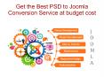 Get the Best PSD to Joomla Conversion Service at budget cost PowerPoint PPT Presentation