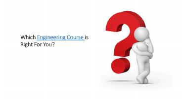 Which Engineering Course is Right For You?