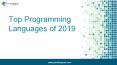 Top Programming Languages of 2019 PowerPoint PPT Presentation