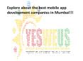 popular mobile app development companies in Mumbai PowerPoint PPT Presentation