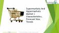 Global Supermarkets And Hypermarkets Market | Characteristics, Forecast Size, Trends PowerPoint PPT Presentation