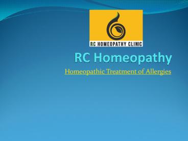 Homeopathy