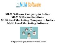 MLM Software Company in India