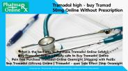 Tramadol - Online Order | Tramadol HCL Dosage & Side Effects