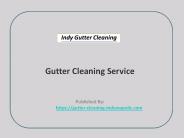 Gutter Cleaning Service