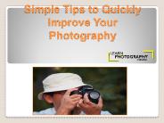 Improve Your Photography Skill at Calgary Photography Classes,