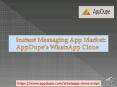 Instant Messaging App PowerPoint PPT Presentation