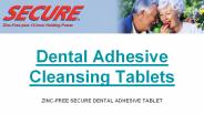 Benefits of Secure Denture Adhesive