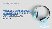 Wireless Conference Headphones for Events