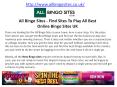 All Bingo Sites - Find Sites To Play All Best Online Bingo Sites UK PowerPoint PPT Presentation