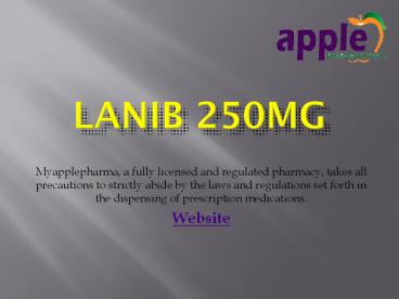 Lanib 250mg tablet - Myapplepharma (1)
