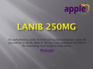 Lanib 250mg tablet - Myapplepharma (1)