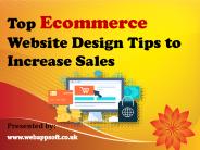 Top Ecommerce Website Design Tips to Increase Sales