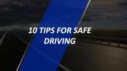 10 tips to drive a car safely