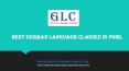 German Classes in Pune|Best German language Classes in Pune PowerPoint PPT Presentation