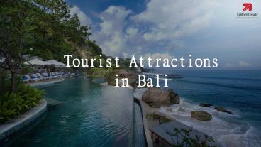 Tourist attraction in Bali (1)