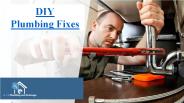 DIY Plumbing Fixes