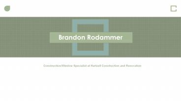 Brandon Rodammer - Experienced Professional From Orlando, Florida