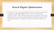 SEO services in Lahore