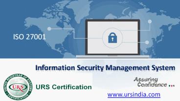 ISO 27001 for Information Security