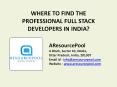 Searching for Full Stack development Company India