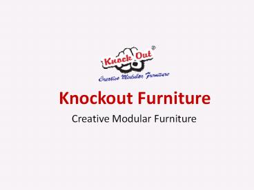 Modular Furniture in Mumbai
