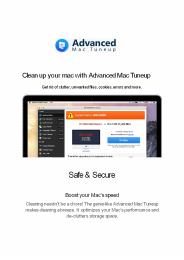 Clean up your Mac With Advanced Mac Tuneup