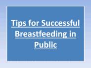 Tips for Successful Breastfeeding in Public