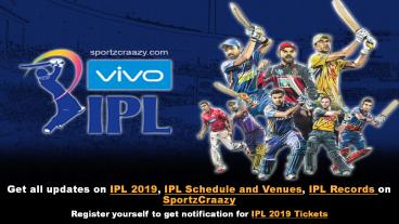 VIVO IPL 2019