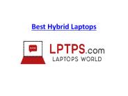 Best Hybrid Laptops