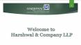 Remote Business & Finance Manager – Harshwal & Company LLP PowerPoint PPT Presentation