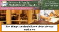 Few things you should know about divorce mediation PowerPoint PPT Presentation