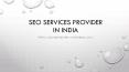 Hire Seo Expert in India For Best Seo Services - Sunny Sehrawat PowerPoint PPT Presentation