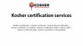 Kosher certification | kosher certificate | kosher food certification | kosher certificate in mumbai | kosher certification India | kosher India | kosher certificate india PowerPoint PPT Presentation