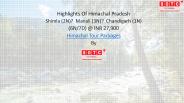 Highlights Of Himachal Pradesh