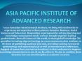 Academic And Business Research Institute-Apair.org.au PowerPoint PPT Presentation