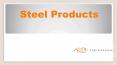 Steel Profucts PowerPoint PPT Presentation