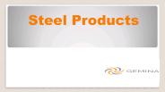 Steel Profucts