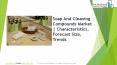 Soap And Cleaning Compounds Global Market Report 2019 PowerPoint PPT Presentation