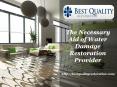 The Necessary Aid of Water Damage Restoration Provider PowerPoint PPT Presentation