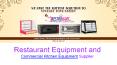 Restaurant Equipment and Commercial Kitchen Equipment in India PowerPoint PPT Presentation